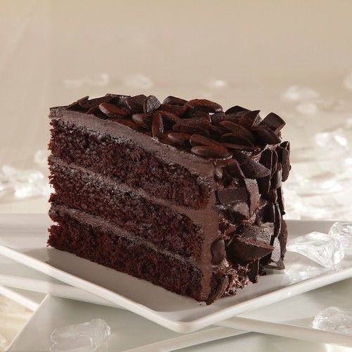 Triple Chocolate fudge cake